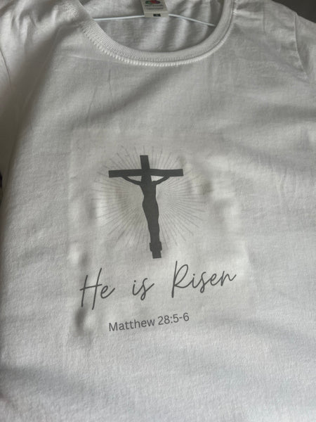 Easter Sunday T-shirts black and white
