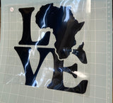 LOVE AFRICA Iron on