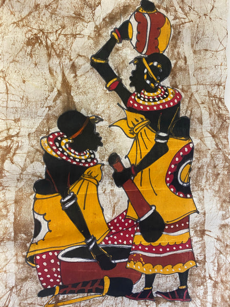 Maasai wall hanging batik-2 women