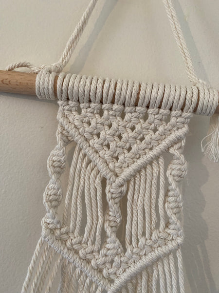 Macrame plant hangers