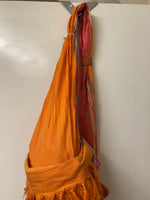 Sisal woven Kikapu with a kikoy( batiks) material tote bag.