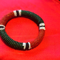 Beaded bangle